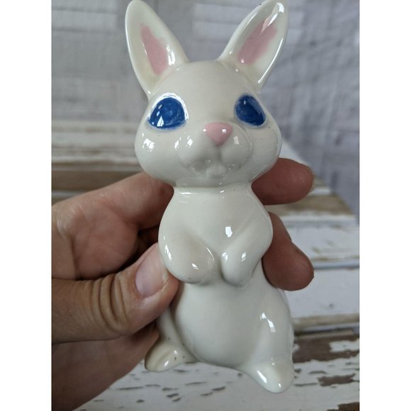 Vintage rabbit bunny decor spring Easter - Picture 5 of 6